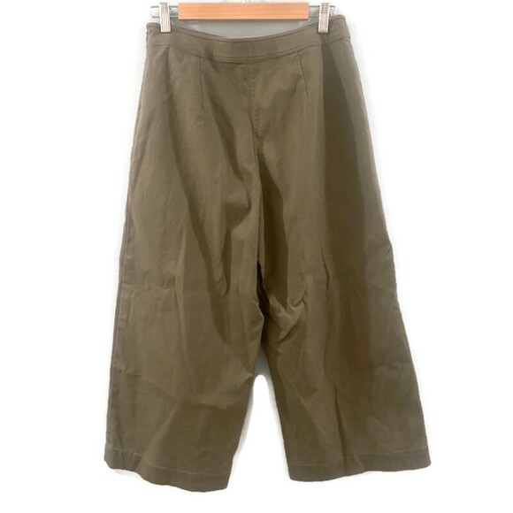 Kate Spade Broome Street Olive Green Wide Leg Sailor Pant 6 - Picture 6 of 10